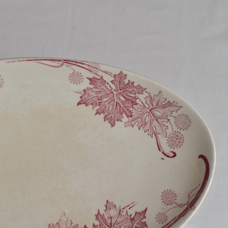 Antique Raviere K&G Luneville Platane A