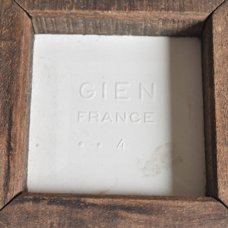 Vintage Tile Trivet - Gien