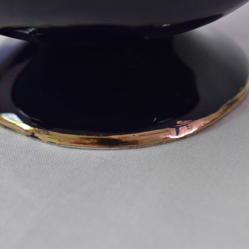 ア.ドラサンヴァル A.Dressinval チョコレートカップ ダークブルー