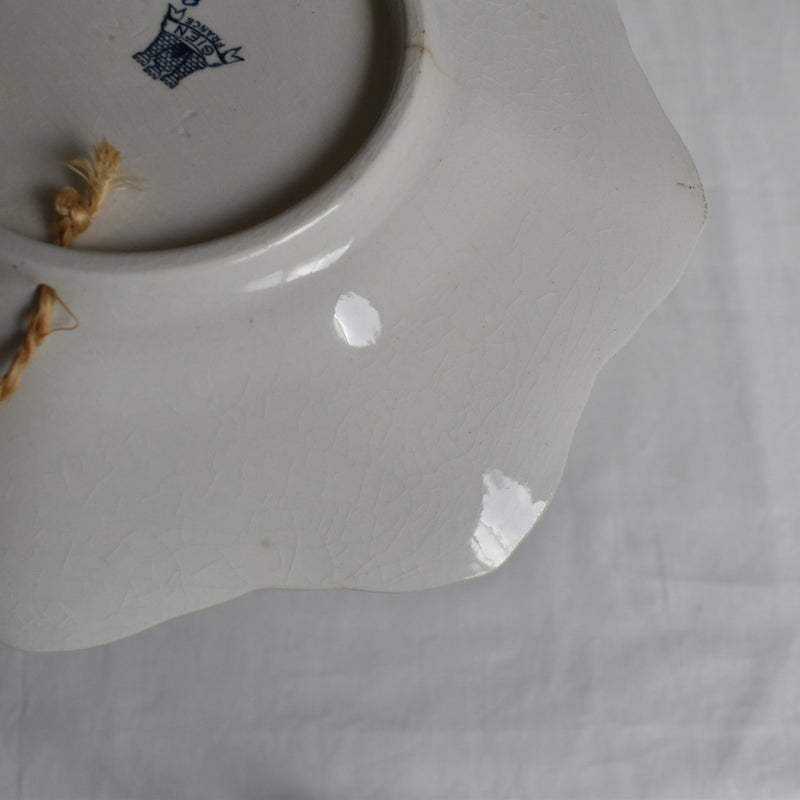 Vintage Wall Plate Gien Cashemire