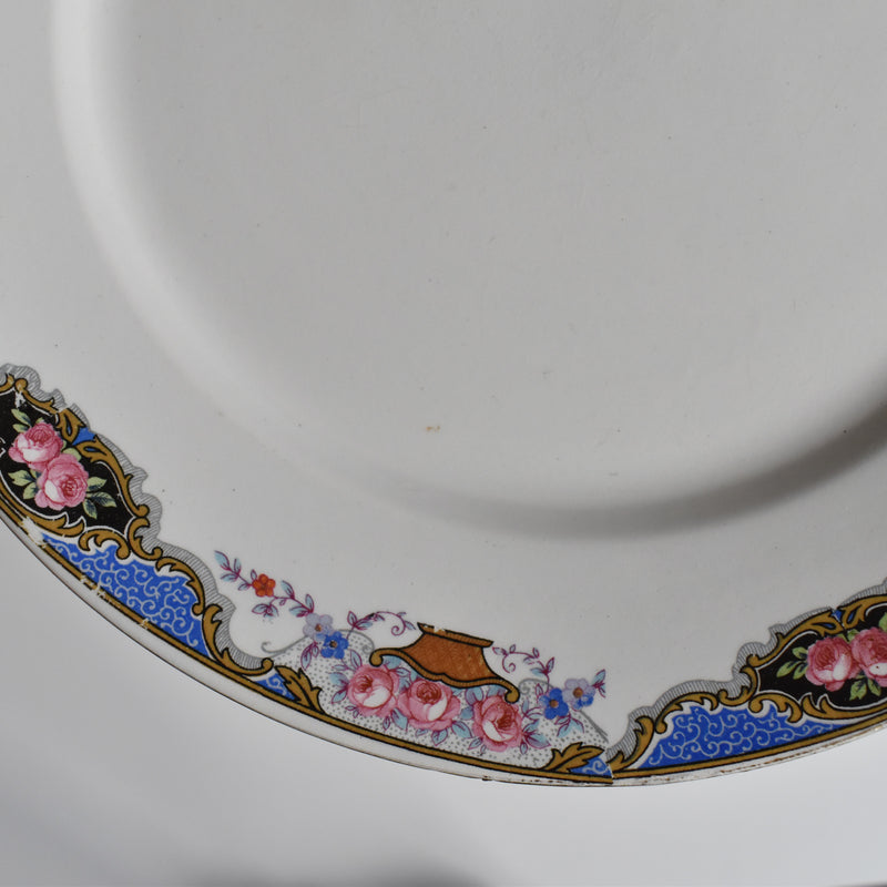 Vintage Dessert Plate Digoin & Sarreguemines 4027 A