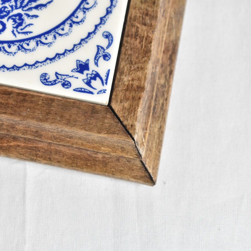 Vintage Tile Trivet - Gien