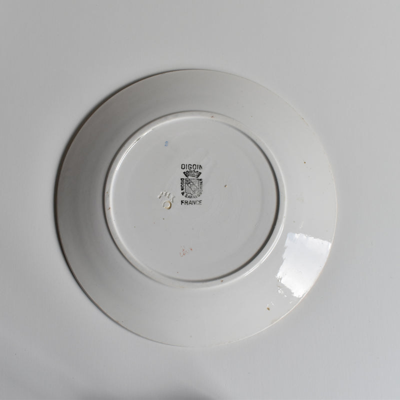 Vintage Dessert Plate Digoin & Sarreguemines 4027 B