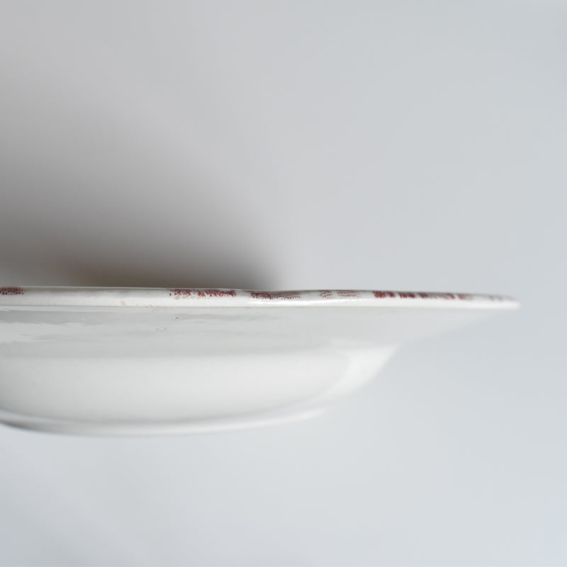 Vintage Deep Dish English Style Rouge C