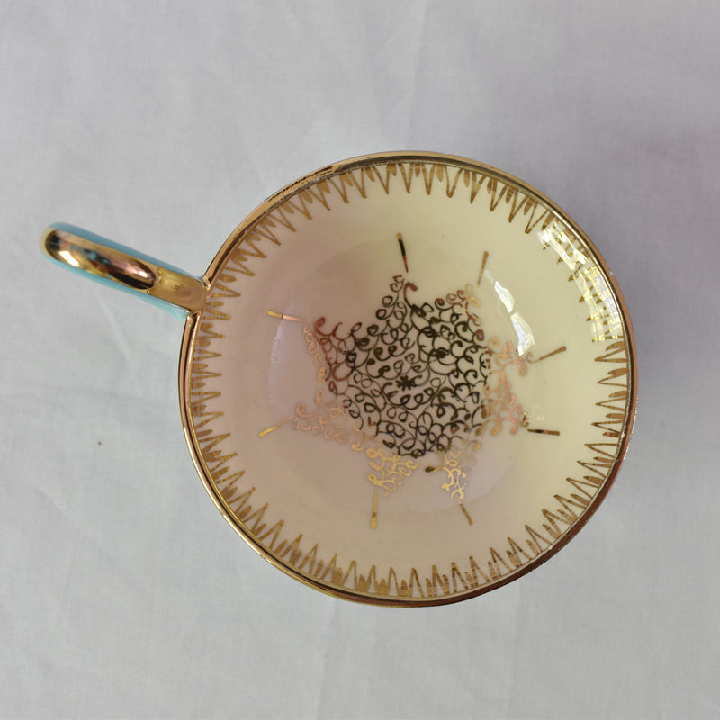 ア.ドラサンヴァル A.Dressinval チョコレートカップ ライトブルー