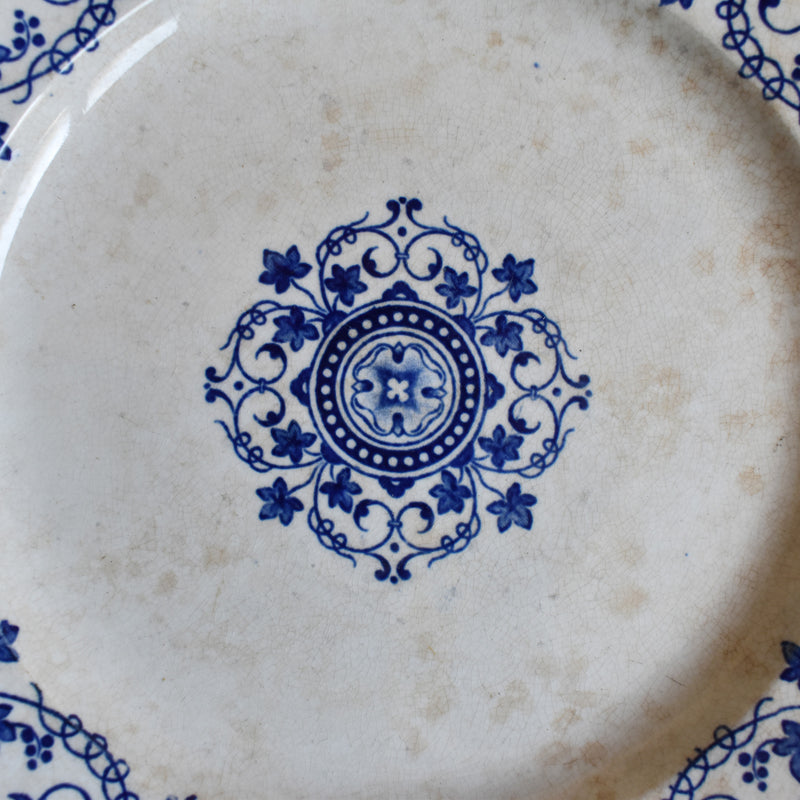 Antique Pedestal Plate, Bordeaux (Jules Vieillard) Louis XV