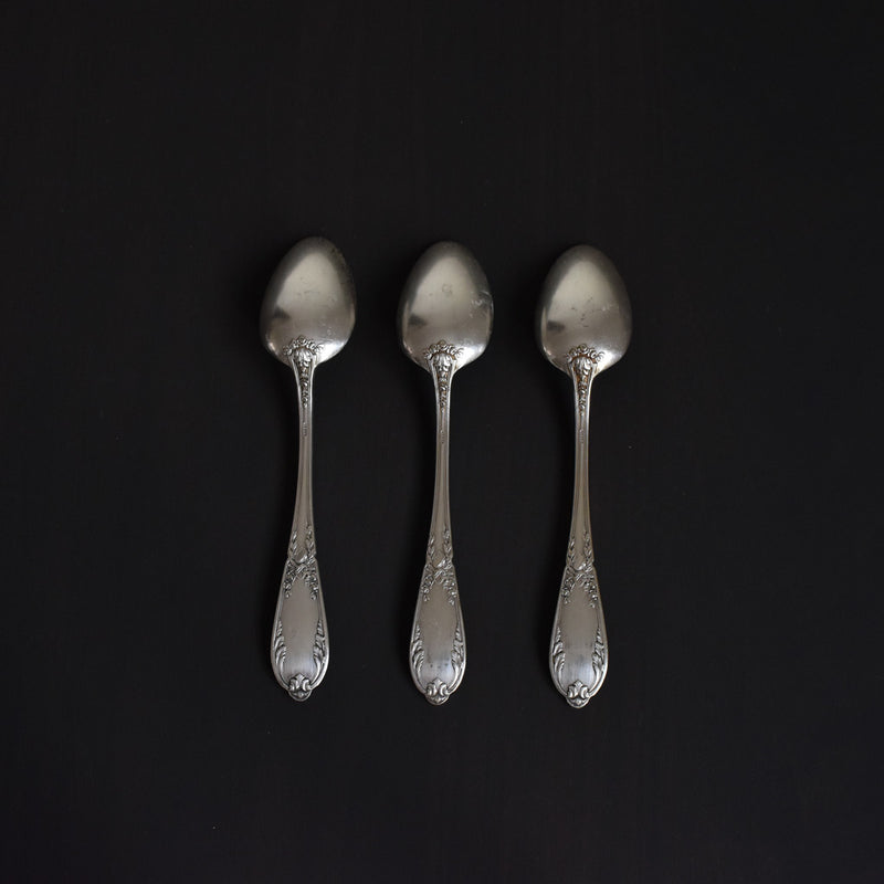 SFAM Vintage Dessert Spoons - Set of 3