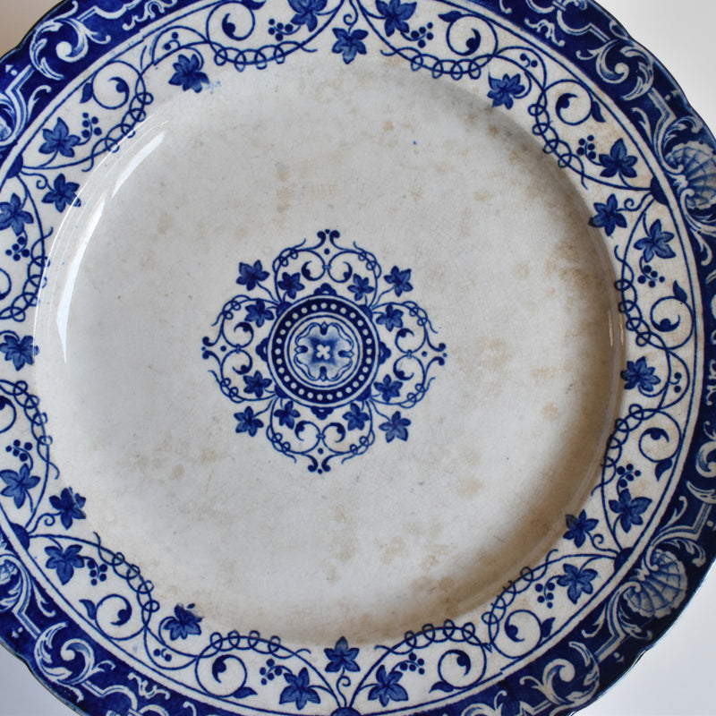 Antique Pedestal Plate, Bordeaux (Jules Vieillard) Louis XV