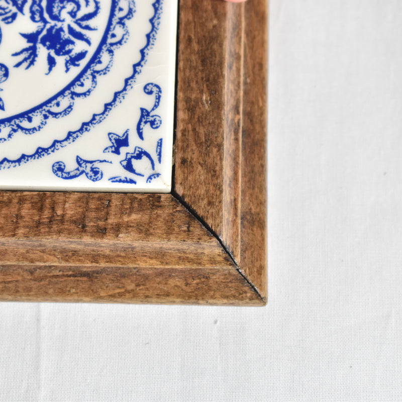 Vintage Tile Trivet - Gien