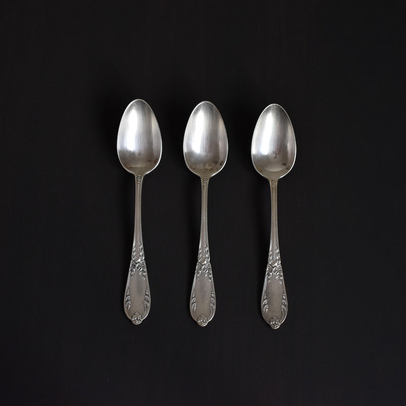 SFAM Vintage Dessert Spoons - Set of 3