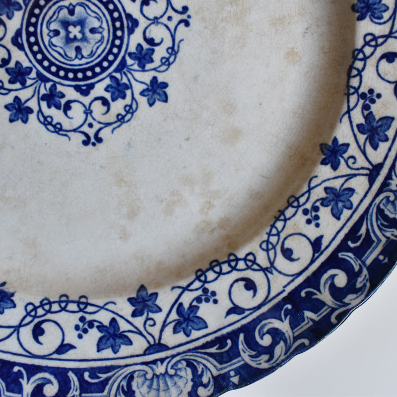 Antique Pedestal Plate, Bordeaux (Jules Vieillard) Louis XV