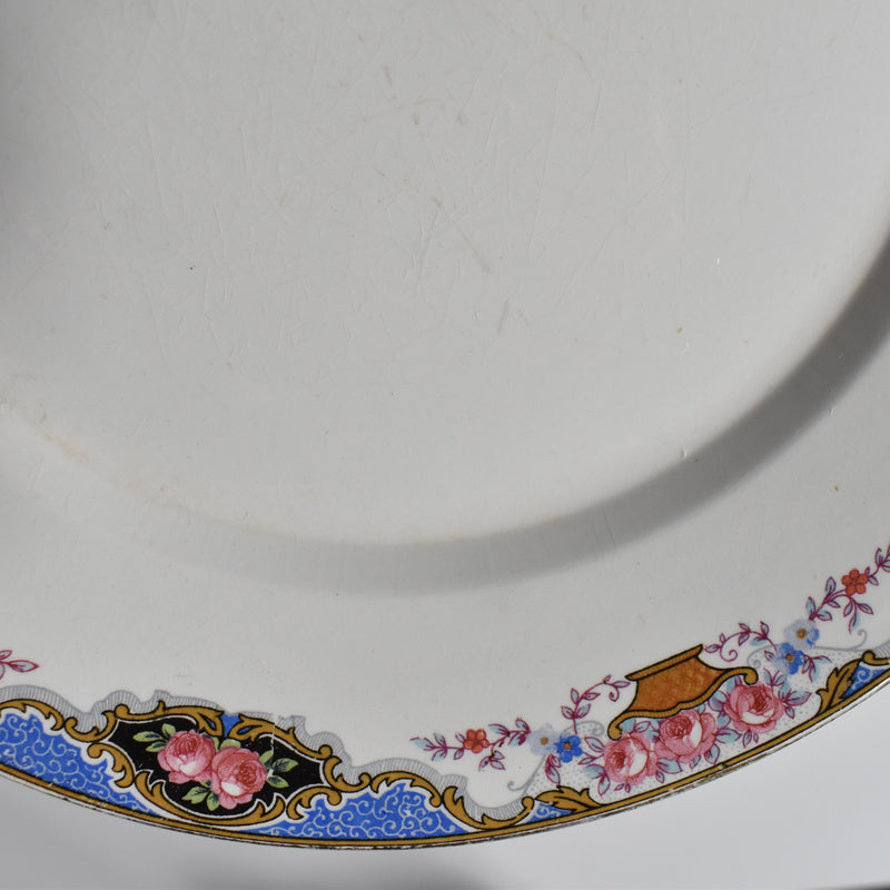 Vintage Dessert Plate Digoin & Sarreguemines 4027 B
