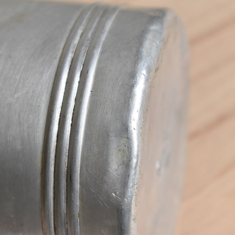 Vintage Aluminum Storage Container Chicorée