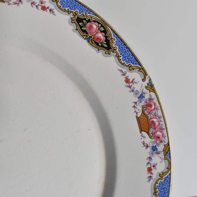 Vintage Dessert Plate Digoin & Sarreguemines 4027 B