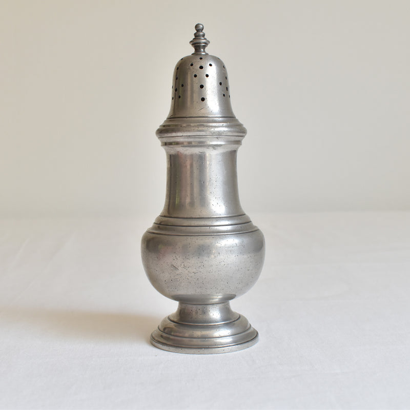 Vintage Pewter Sugar Caster