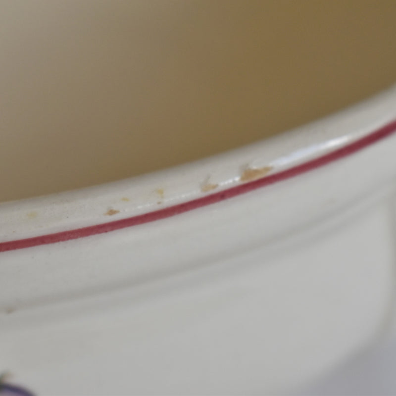 Vintage Salad Bowl Digoin & Sarreguemines Agreste