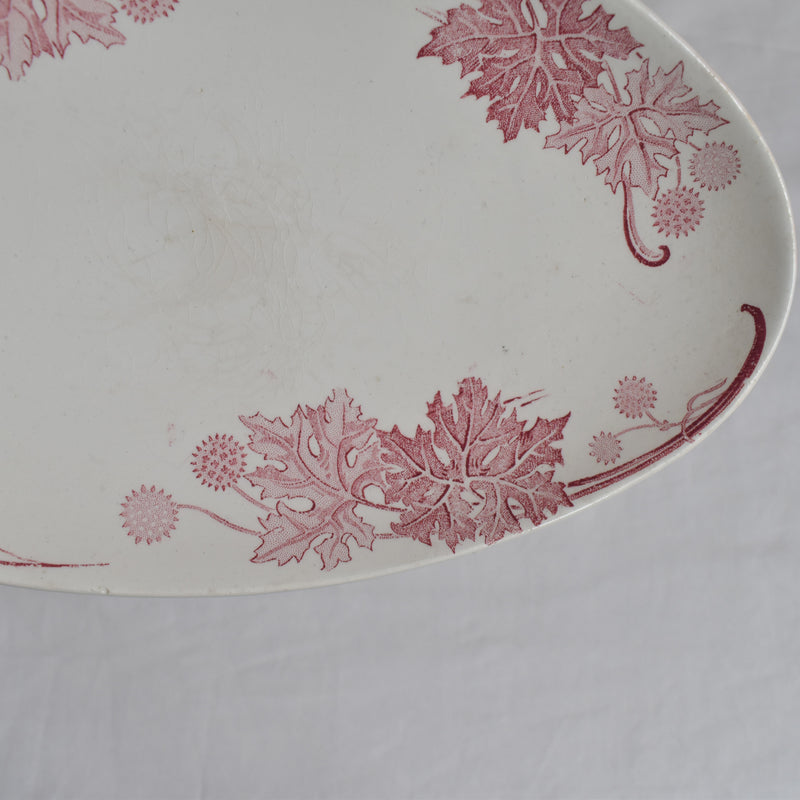 Antique Raviere K&G Luneville Platane B