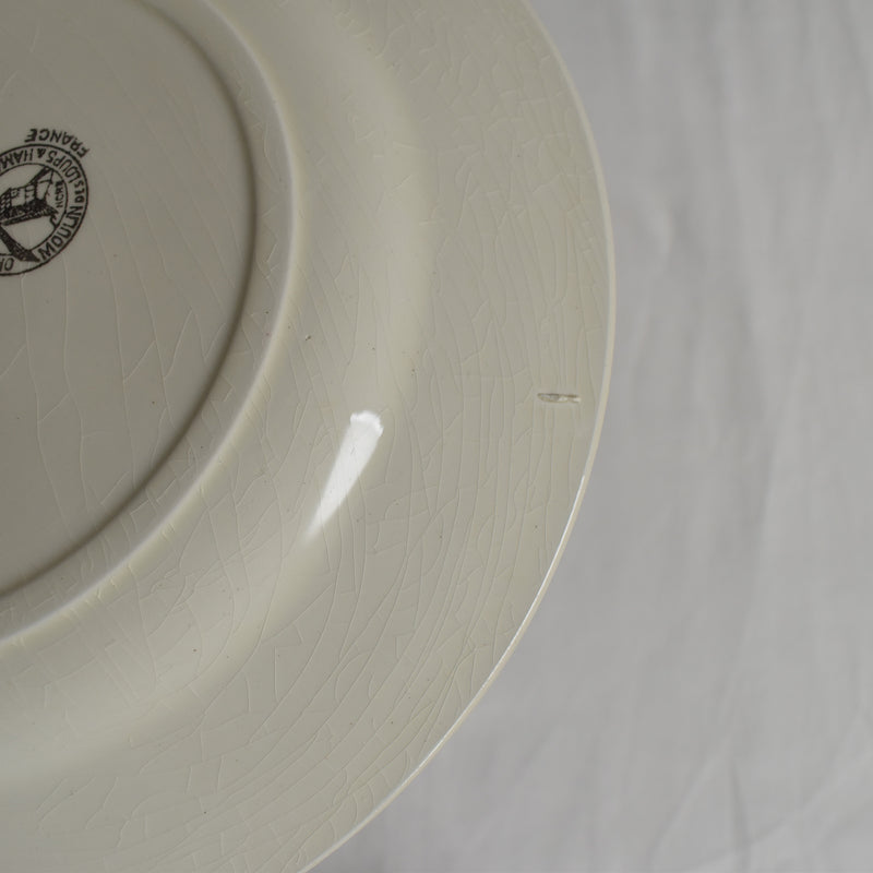 Vintage Plate Moulin des Loups Raisin C