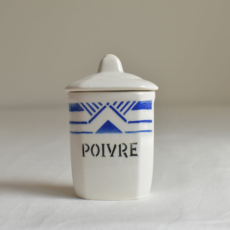 Vintage Canister Digoin & Sarreguemines ADORA Set of 6