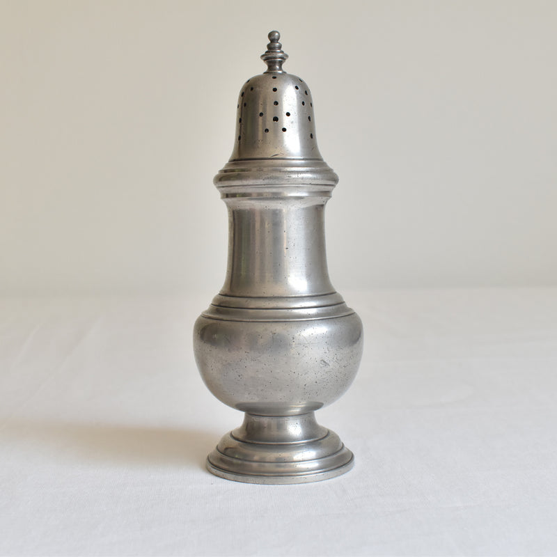 Vintage Pewter Sugar Caster