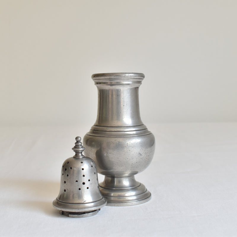 Vintage Pewter Sugar Caster