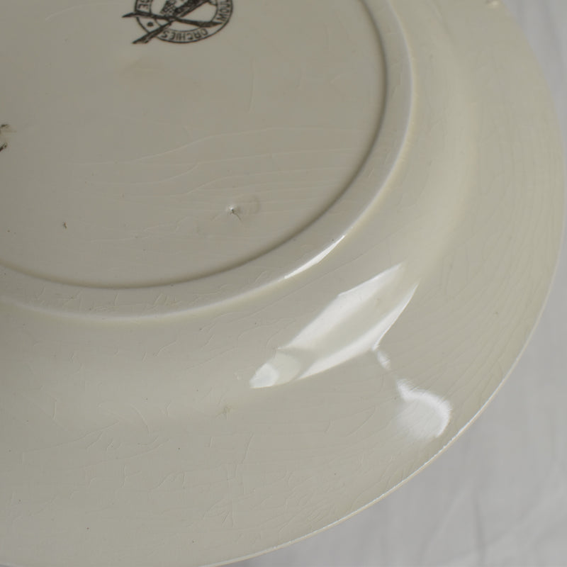Vintage Plate Moulin des Loups Raisin C