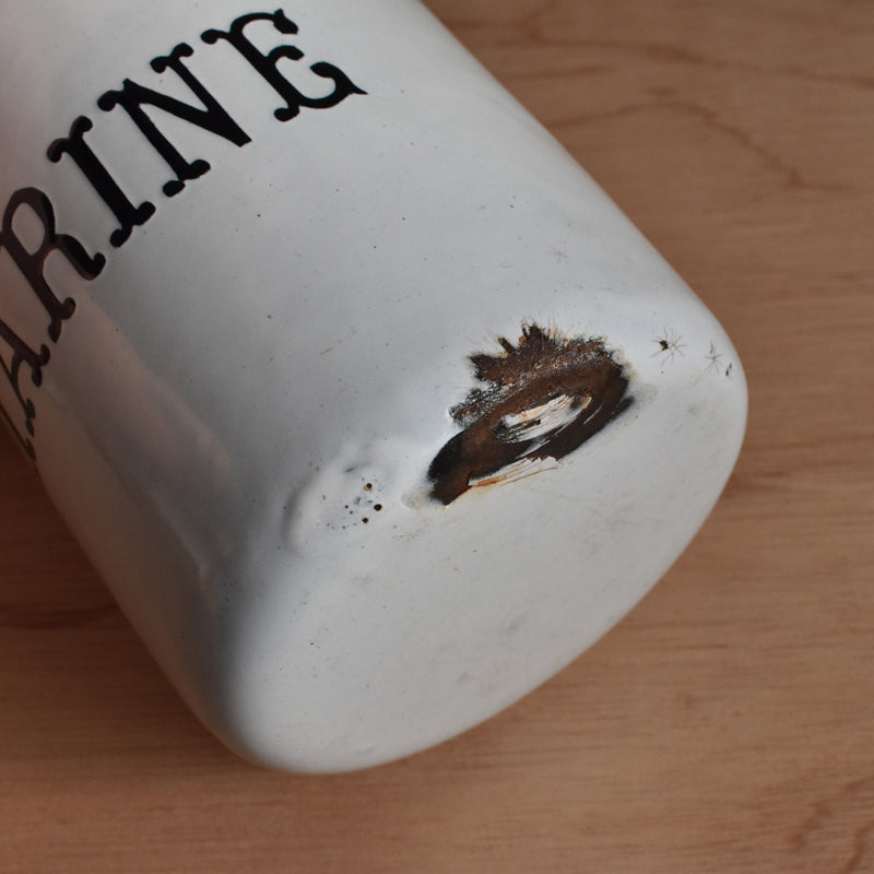 Vintage enamel storage containers - 5 pieces