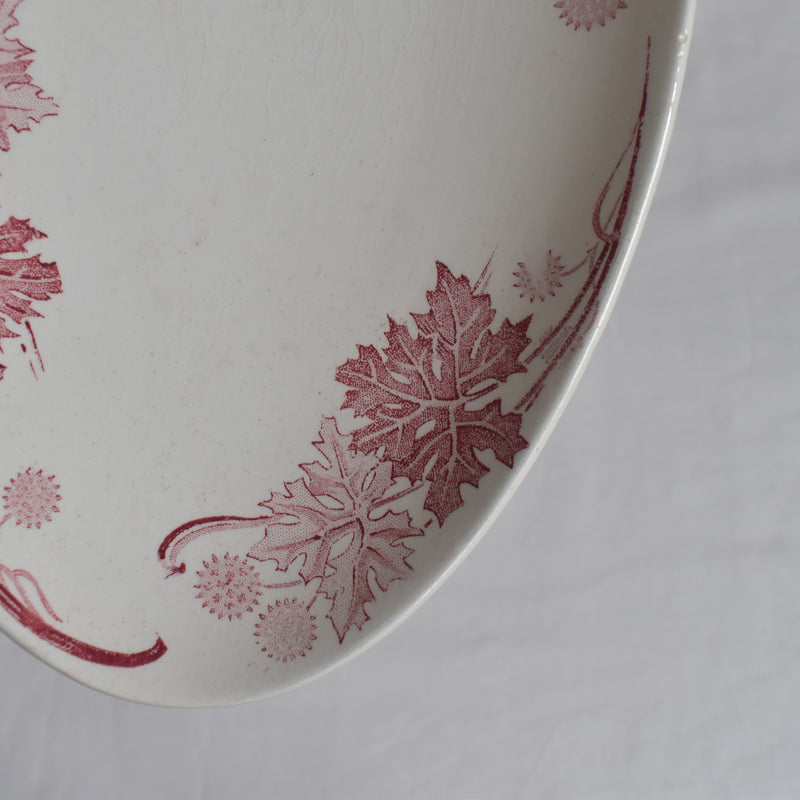 Antique Raviere K&G Luneville Platane B