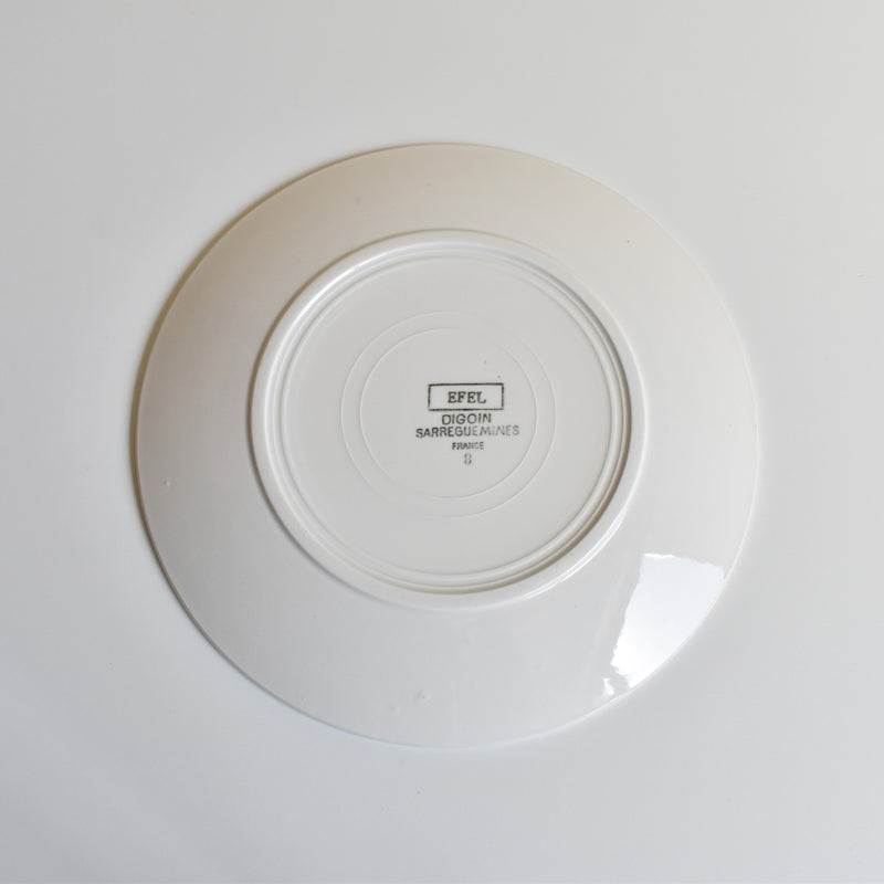 Vintage Plate Digoin & Sarreguemines Efel A