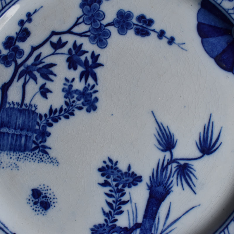 Antique Plate Creil-Montereau "Japon" 21.5cm D