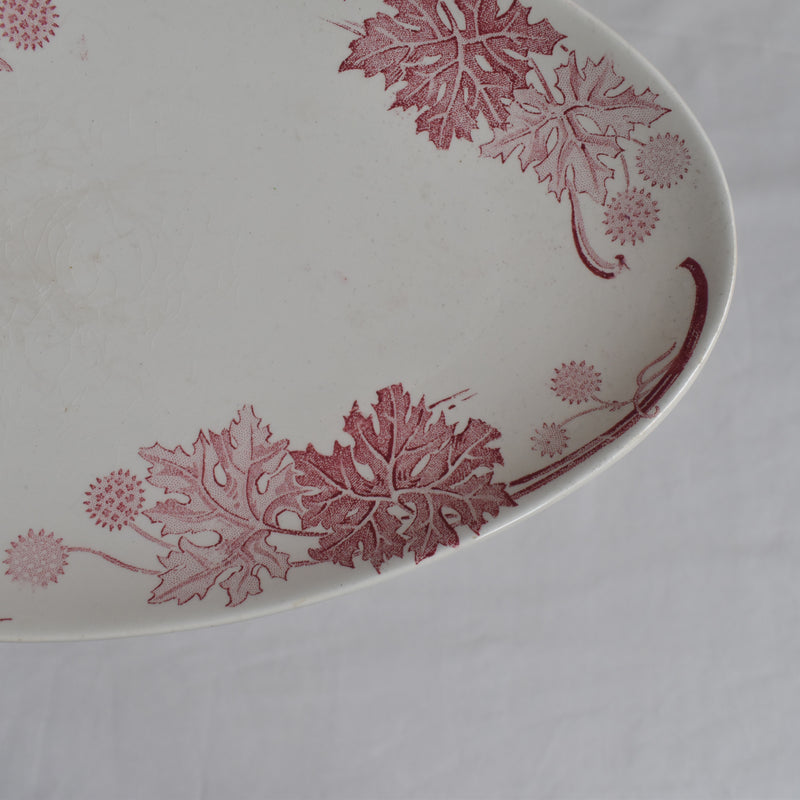 Antique Raviere K&G Luneville Platane B