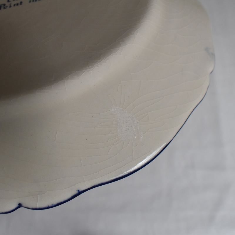 Vintage Plate, Sarreguemines