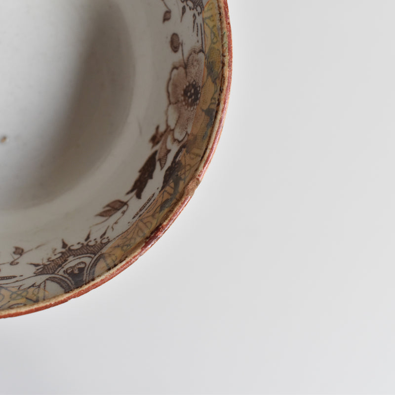 Antique Cup & Saucer Sarreguemines Kyoto B