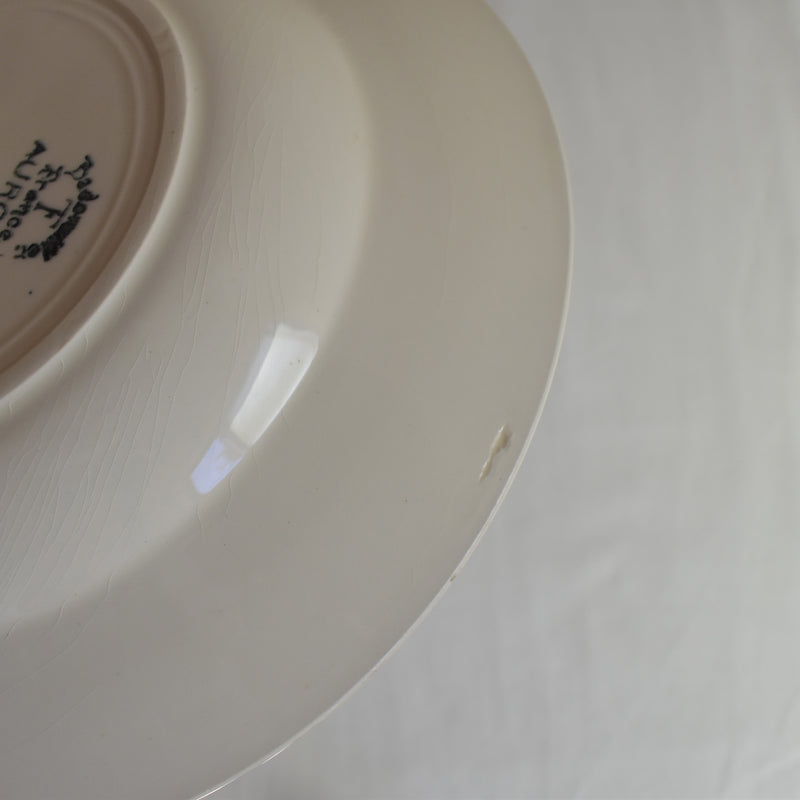 Antique Deep Dish Badonviller Aurore F