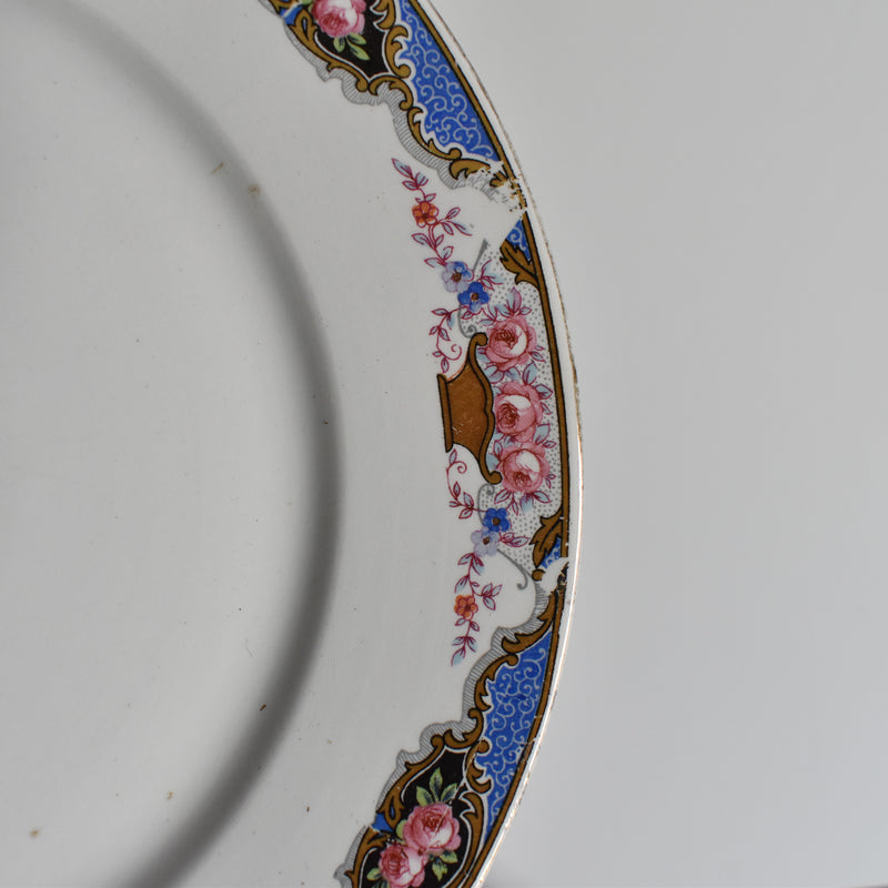 Vintage Dessert Plate Digoin & Sarreguemines 4027 C