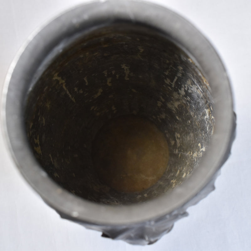 アンティークピューター 花瓶 A.VILLIEN