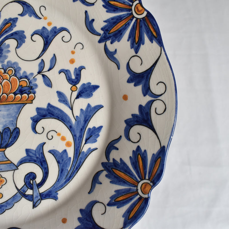 Vintage Plate, Sarreguemines
