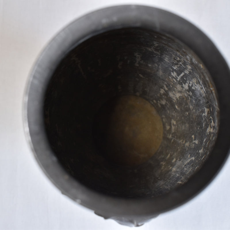 アンティークピューター 花瓶 A.VILLIEN