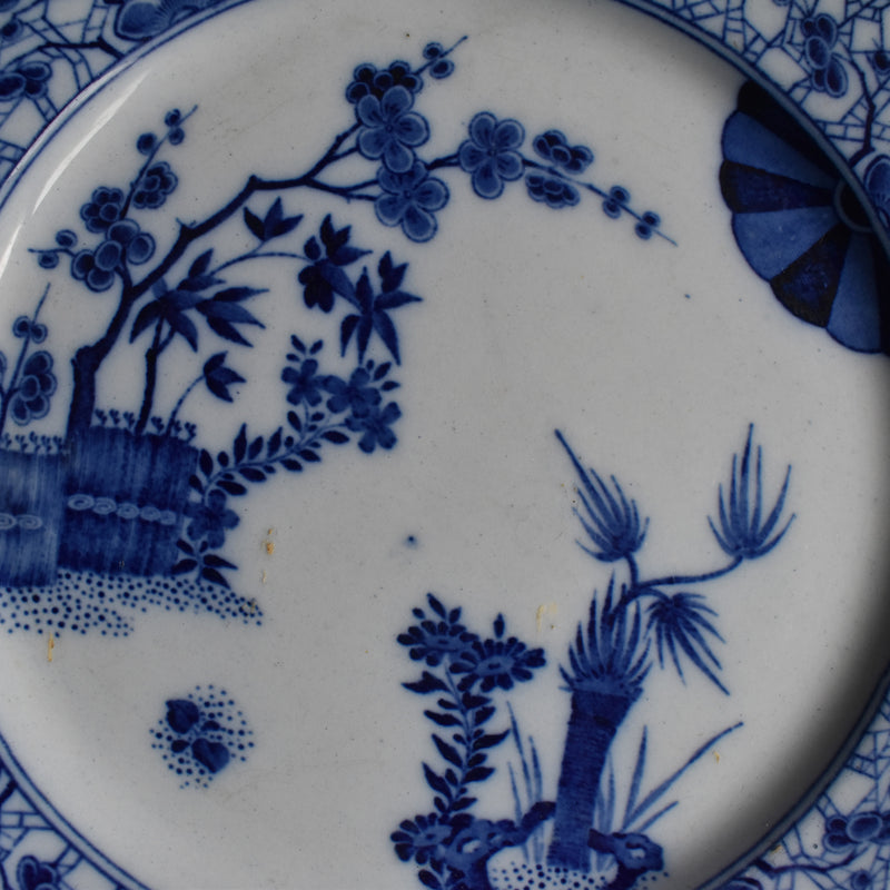 Antique Plate Creil et Montereau Japon 21.5cm E
