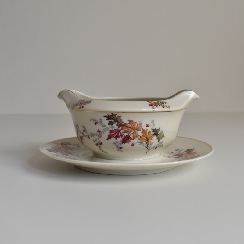 Antique Sauce Boat, Raynaud, Erable