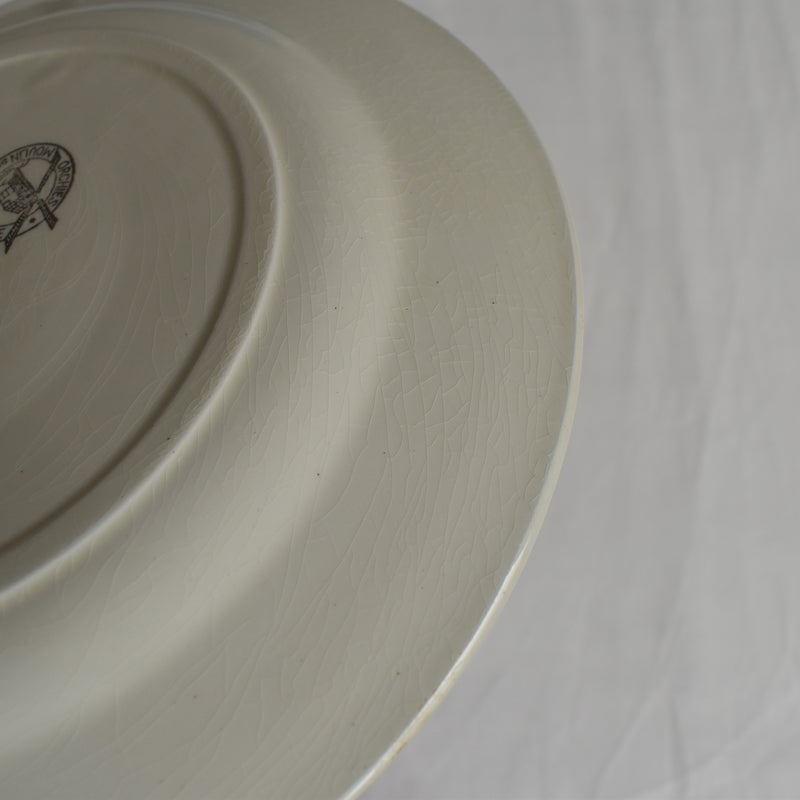 Vintage plate Moulin des Loups Raisin D