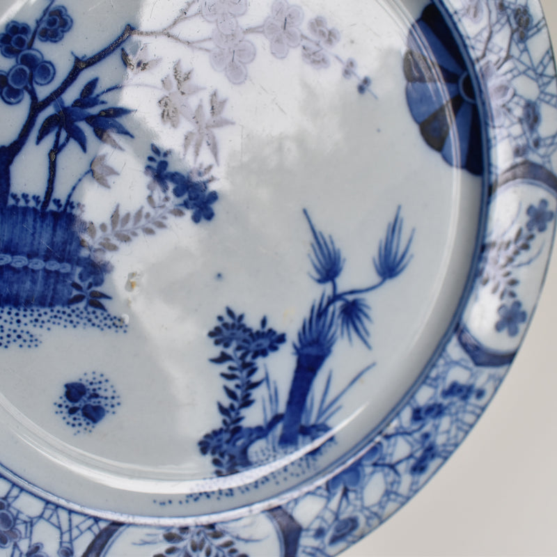 Antique Plate Creil et Montereau Japon 21.5cm E