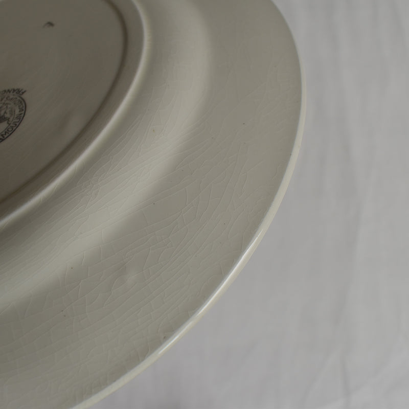 Vintage plate Moulin des Loups Raisin D