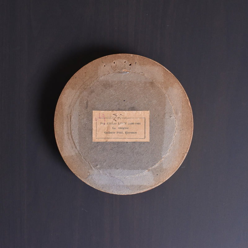 Frame, round, with picture