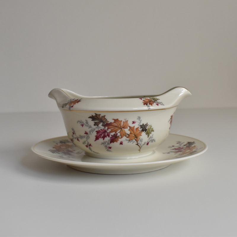 Antique Sauce Boat, Raynaud, Erable