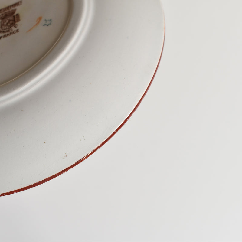 Antique cup & saucer Sarreguemines Kyoto C