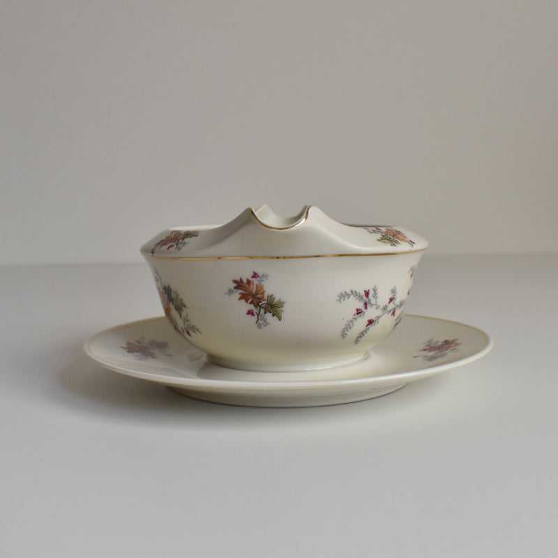 Antique Sauce Boat, Raynaud, Erable
