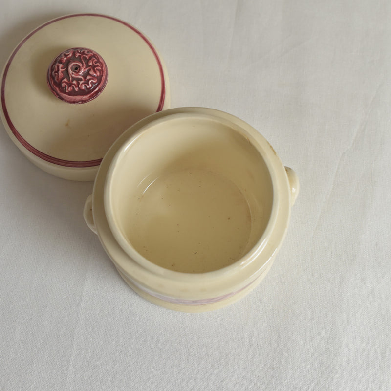 Vintage Terrine Digoin & Sarreguemines Marguerite