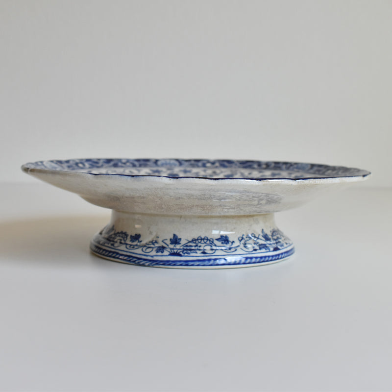 Antique Pedestal Plate, Bordeaux (Jules Vieillard) Louis XV