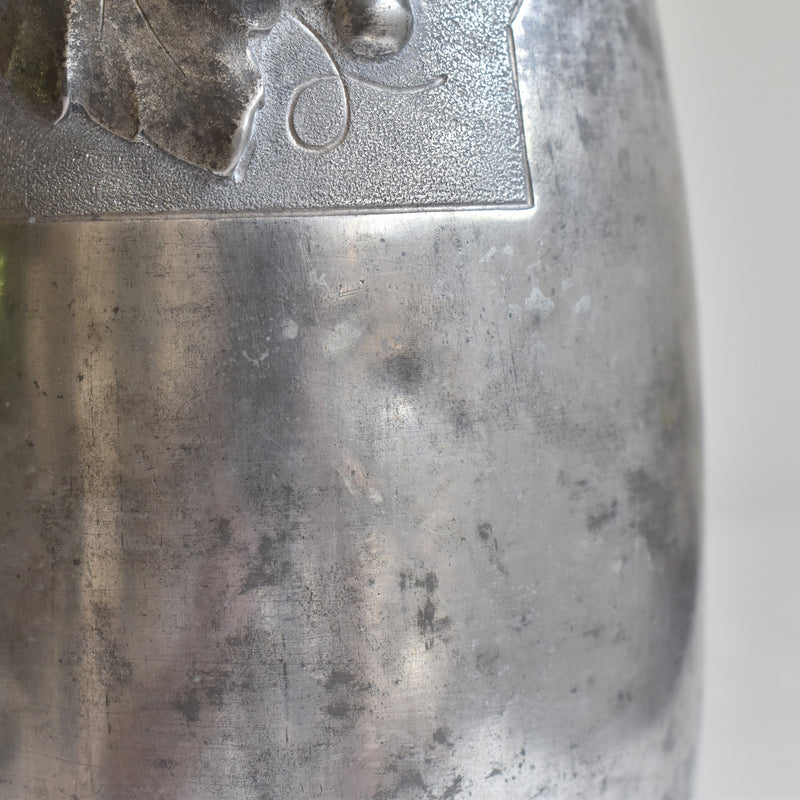 アンティークピューター 花瓶 A.VILLIEN